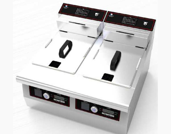 臺(tái)式數(shù)字雙缸炸爐